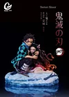 Kamado Tanjirou & Kamado Nezuko Embracing Snow Scene - Demon Slayer: Kimetsu no Yaiba Resin Statue - Goose FTY [In Stock]