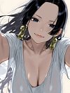 Girlfriend Boa Hancock Decorative Painting - ONE PIECE - H-TWO Studio
