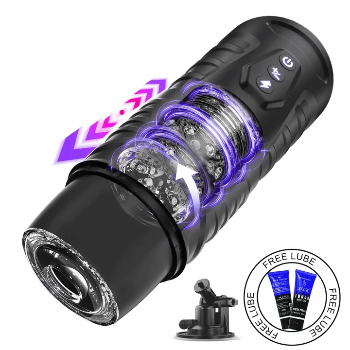 pearlsvibe -  Pearlsvibe Automatic Intelligent Sucking Rotating Male Masturbation Cup