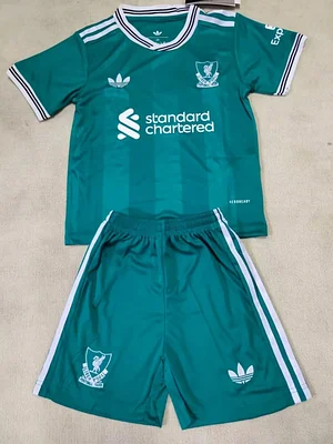 2025/2026 Liverpool Third Away Soccer Jersey 1:1 Thai Quality Kids Size