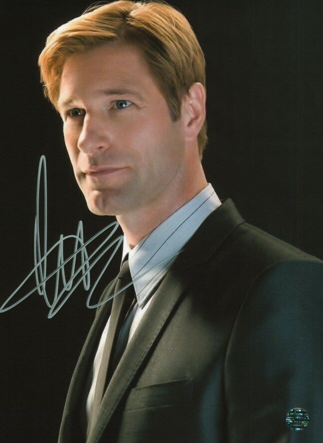 AARON ECKHART Autographed Original 8x10 Photo Poster painting LOA TTM