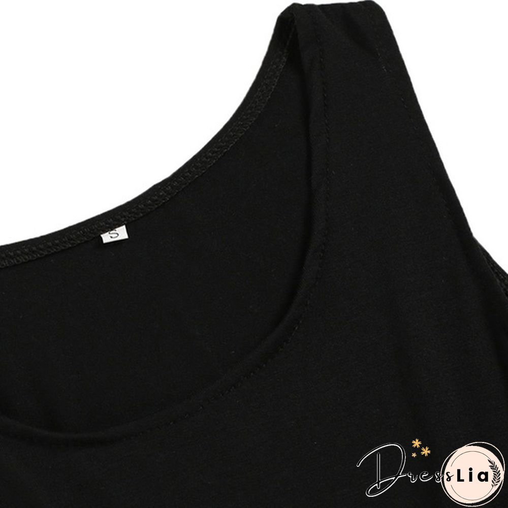 Women Print Patchwork Sundress Sleeveless A-Line Mini Cocktail Dress