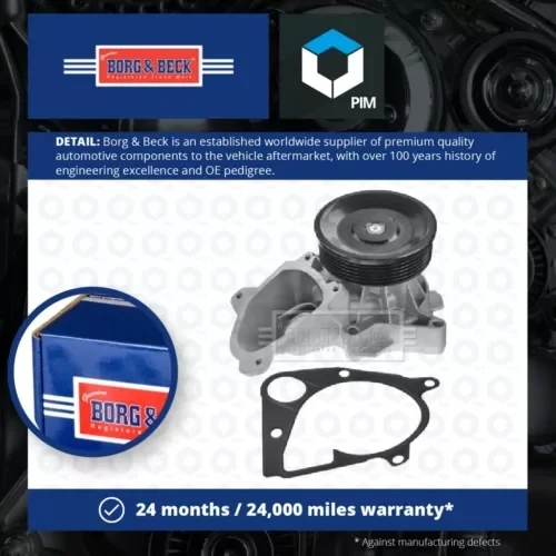 Water Pump fits BMW 320D 2.0D 01 to 12 Coolant B&B 11517788305 11517790322 New Parts