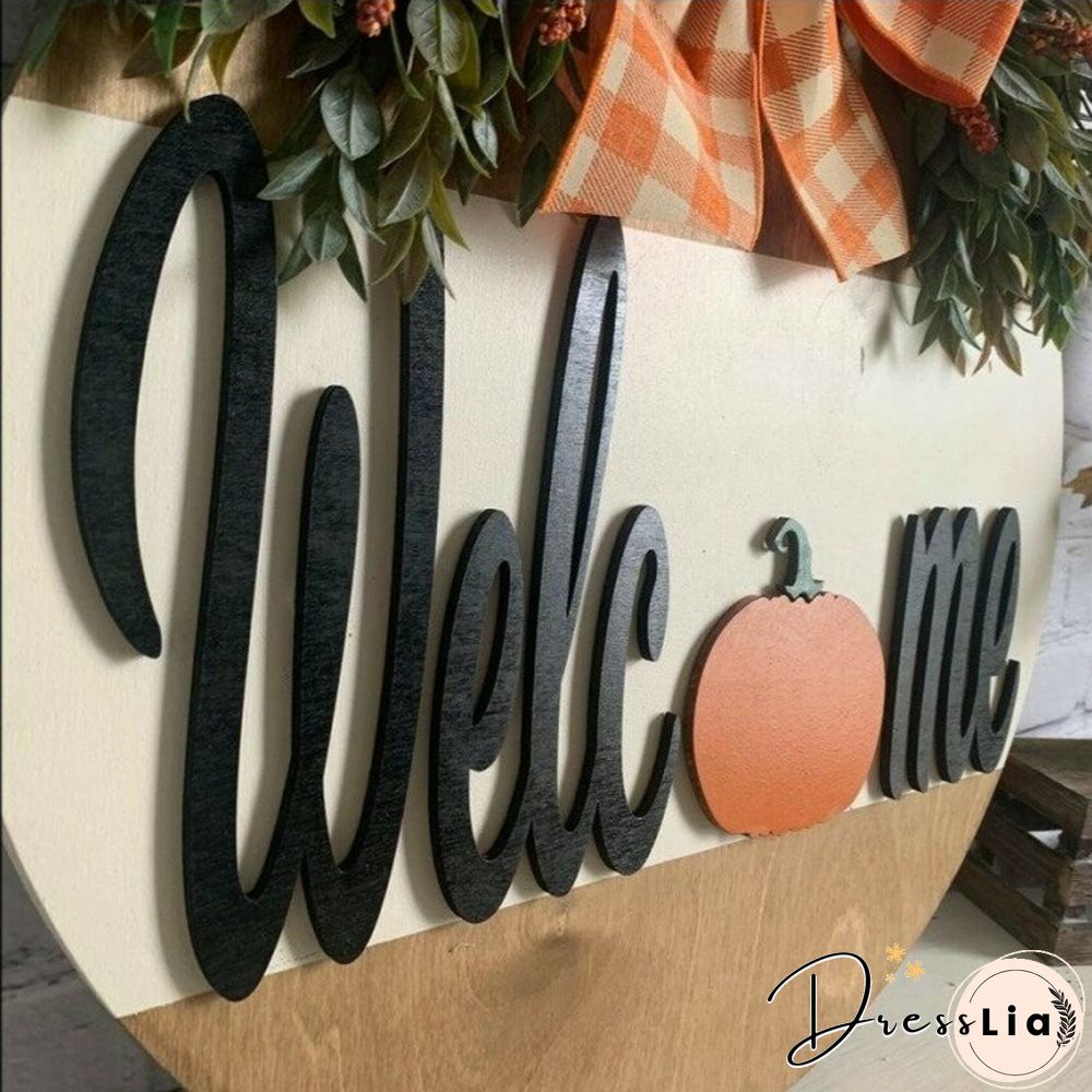 New Fall Door Hanger-Autumn Nature Decoration