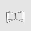 Camping Foldable Metal Stand Aluminum Alloy Box Stand for Outdoor Picnic Fishing