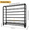 [US Local Warehouse] Fabric Roll Storage Rack Vinyl Roll Holder for Curtain/Wallpaper/Tablecloth