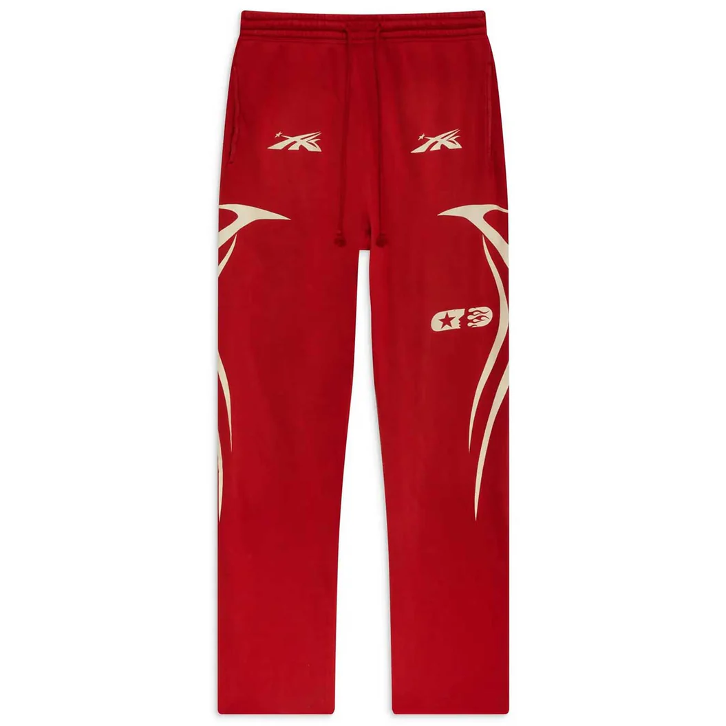 Hellstar Sports Sweatpants Red Pants