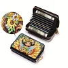 2pcs Elf Girl Pattern Diamond Painting Fashion Card Holder Compact Coin Purse