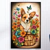 Diamond Painting -DIY Full Round Drill Dog(40*60CM)
