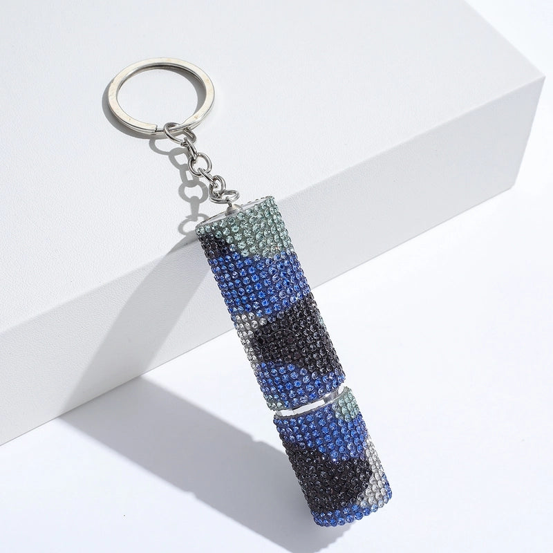 Luxurious Leopard Aluminium Alloy Crystal Women’s Keychain