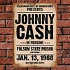 Johnny Cash - Metal Tin Signs(8*12Inch/12*16Inch)