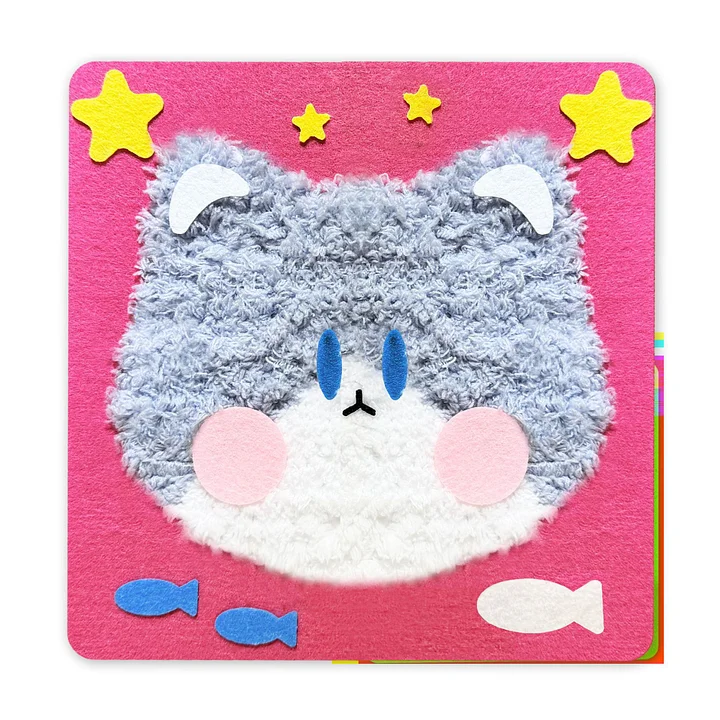 DIY Embroidery Doll Kit for Kids💝【The Perfect Gift】