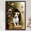 (Big Size) Retro Dog - 11CT Stamped Cross Stitch 40*60cm/15.75*23.62in