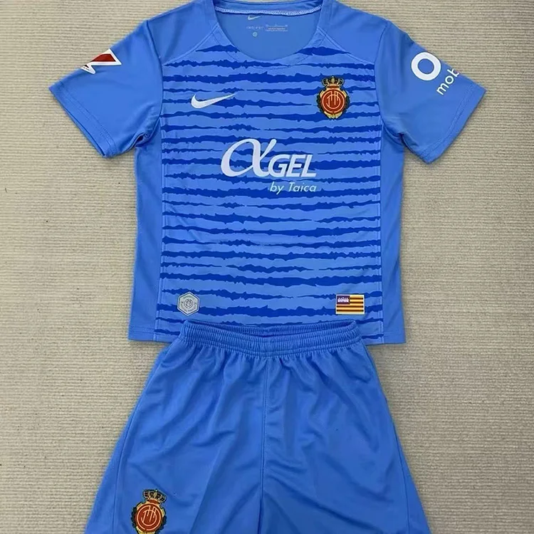 24-25 Kids Mallorca Second Away Football Jersey