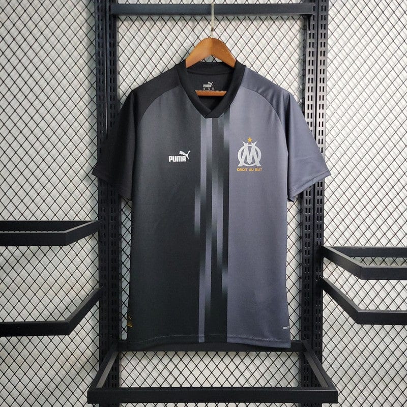 2023/2024 Olympique de Marseille Pre-Match Training Football Jersey mysite