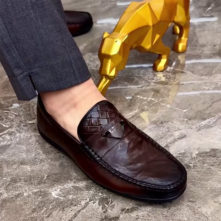 British Style Soft Leather Casual Penny Loafers DANRRIO.COM DANRRIO
