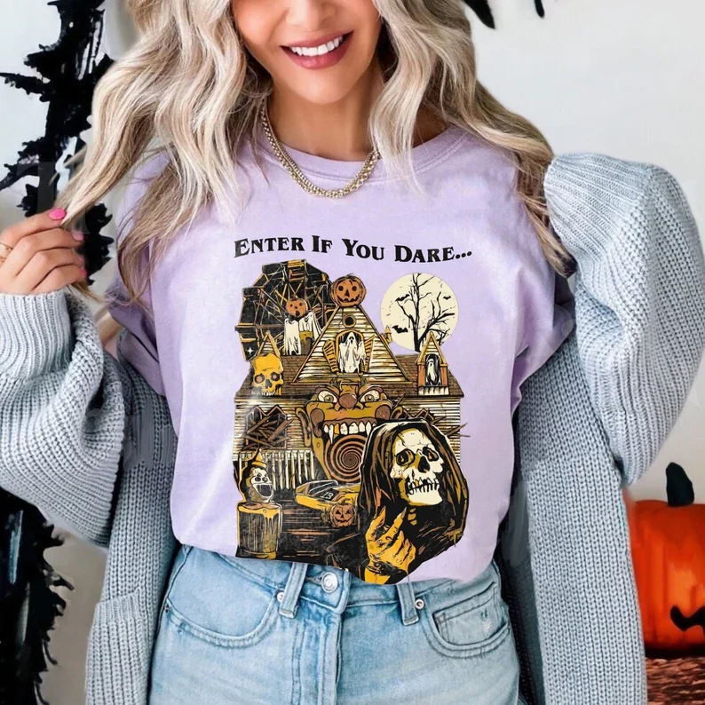 Comfort Colors&reg; The House Of Horrors Vintage Shirt