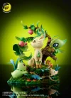 Natural Series Leafeon & Celebi & Chikorita & Shroomish & Cherubi - Pokemon Resin Statue - Moon Shadow Studios