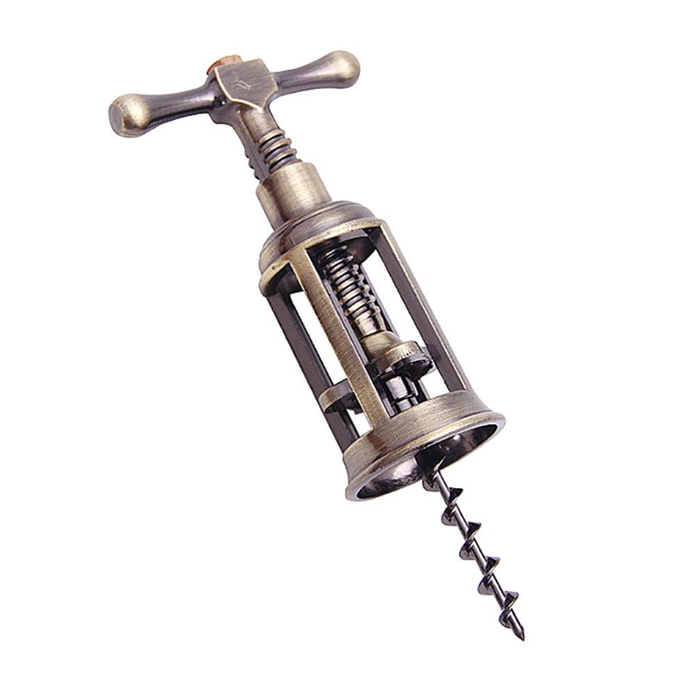 

Durable Zinc Alloy Bottle Opener Vintage Red Grape Wine Corkscrew Home Tool, 501 Original