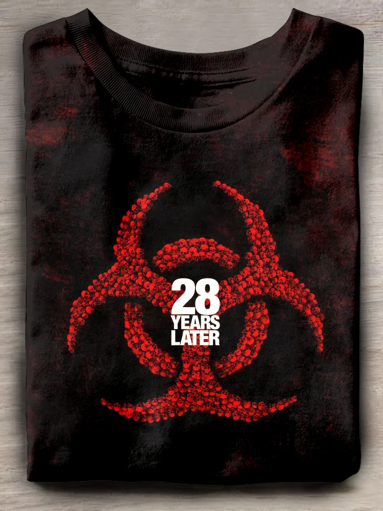 Teecade Teecade 28 Years Later Movie Art Print T-shirt