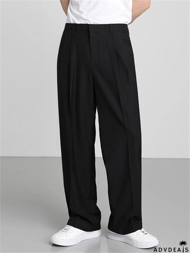 Loose Fashion Straight Wide Leg Pants