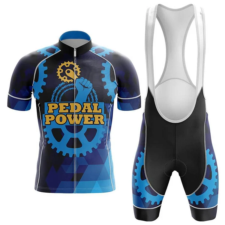 Pedal Power Men's Short Sleeve Cycling Kit