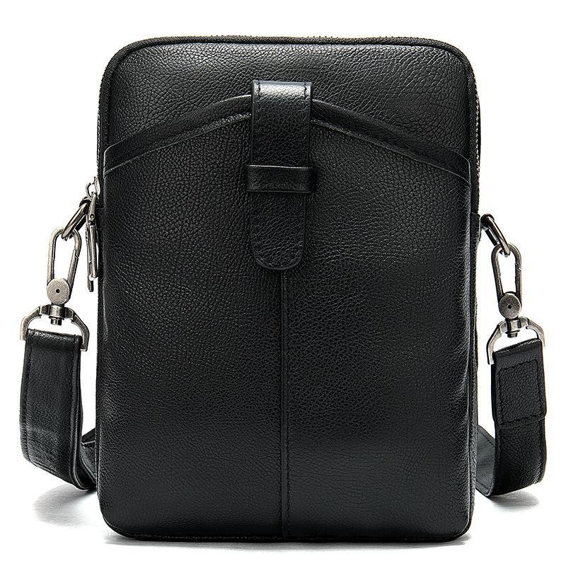 Vintage Soft Comfy Leather Messenger Bags Casual Crossbody Bags