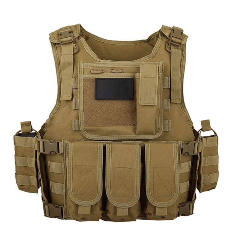1000D Oxford Cloth Bulletproof Vest Plate Carrier Camouflage Military Tactical Vest 