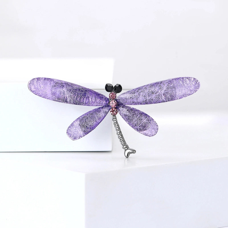 Casual Elegant Lady Pin Dragonfly Alloy Women’s Brooches
