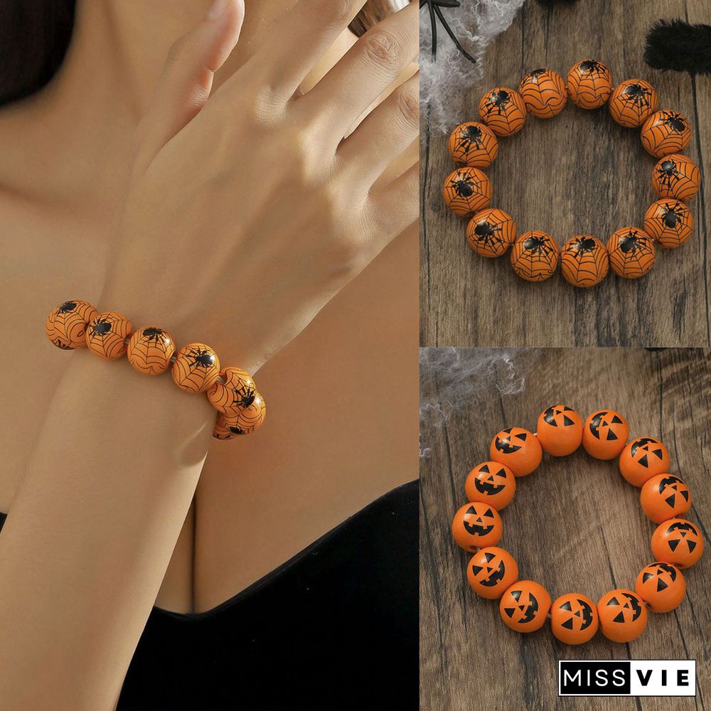 Women's Bracelets Special Halloween Pumpkin Bracelets & Bangles