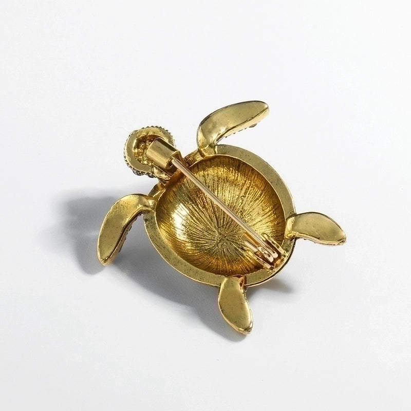 Cartoon Style Pin Tortoise Alloy Unisex Brooches