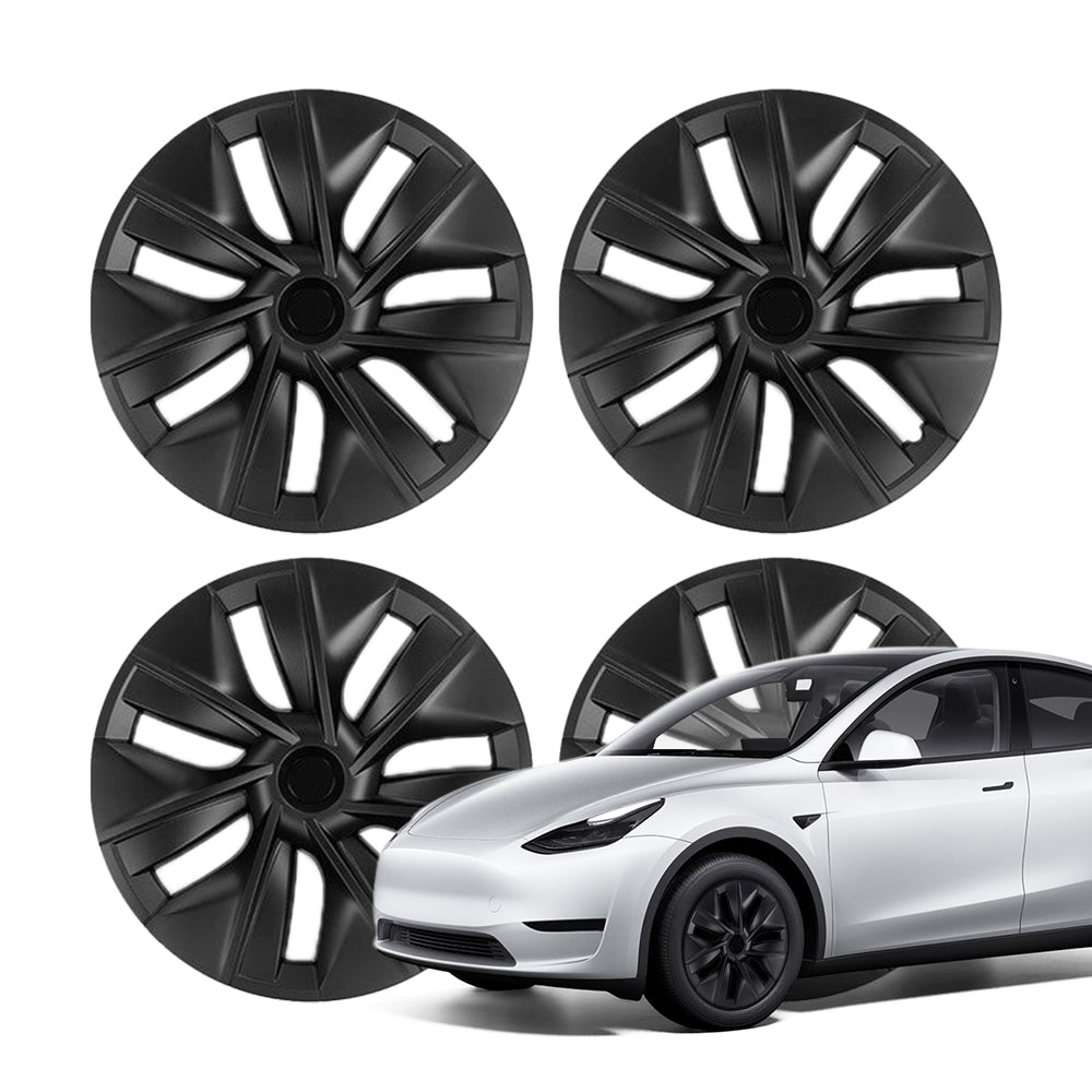 TESERY 19&Prime; Gemini Dark Wheels Cover for Tesla Model Y (4PCS) - Tesery Official Store