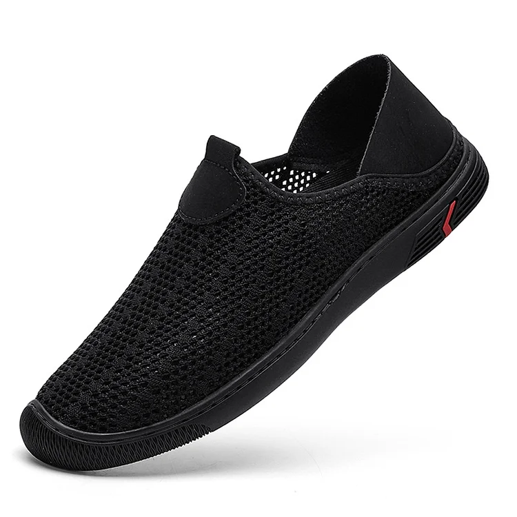 Demandernyc  2025 Breathable Mens Casual Shoes Hollow Out Men Loafers Cool Handmade Slip on Driving Shoes Lightweight Male Summer Flats