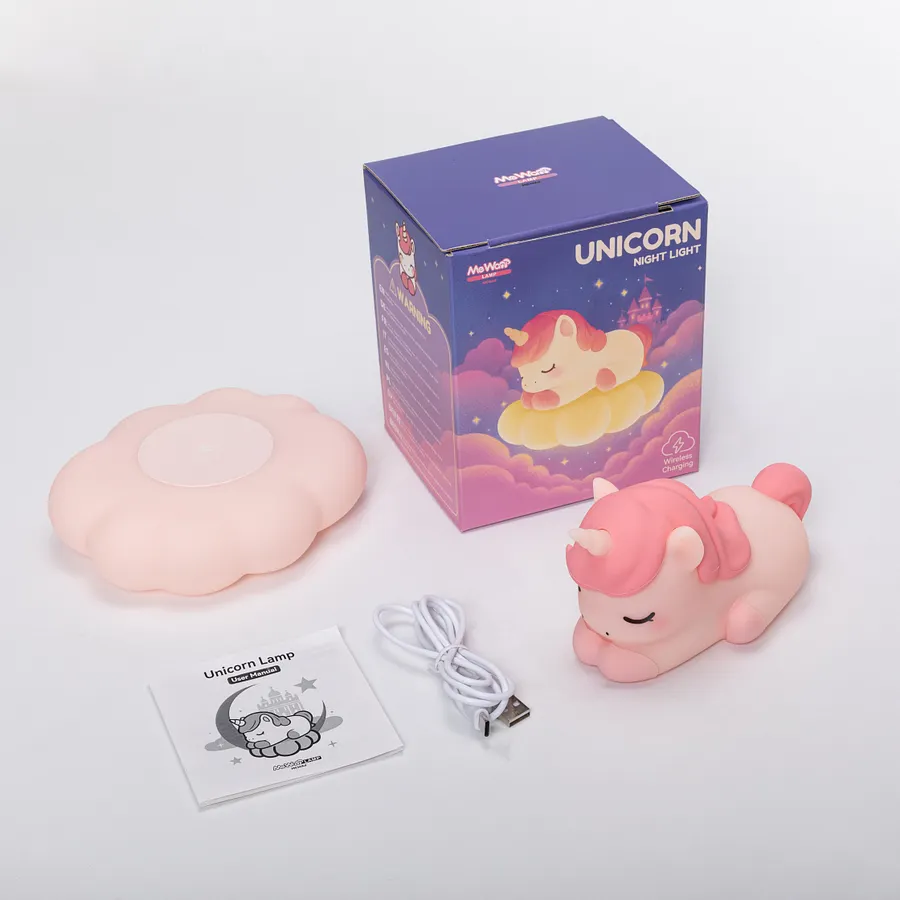MeWaii® Unicorn Cloud Wireless Charging 2 IN 1 Silicone Squishy