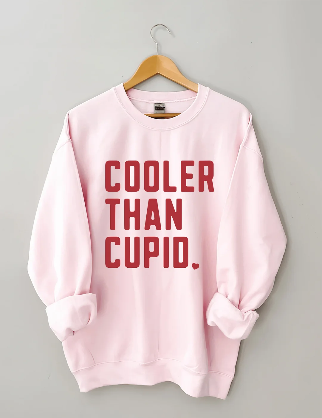 Cooler Than Cupid Valentine's Day Sweatshirt