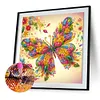 Peinture de diamant en forme de papillon-30*30cm