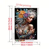 Diamond Painting-DIY Crystal Rhinestone Girl