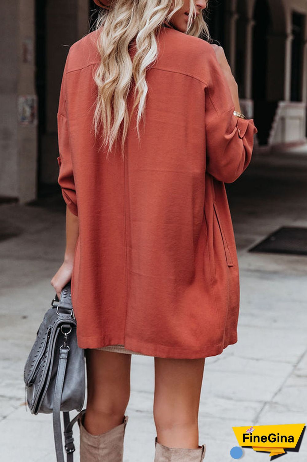 Double Agent Short Trench Coat