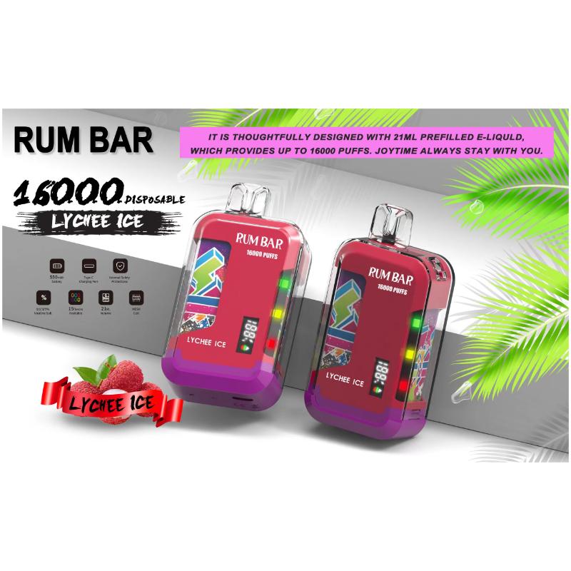 RUMBAR 16000 Puffs Disposable Vape Wholesale QST CTYVape