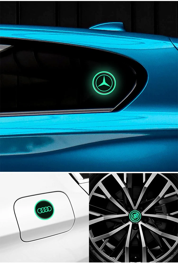 Car night light car stickers