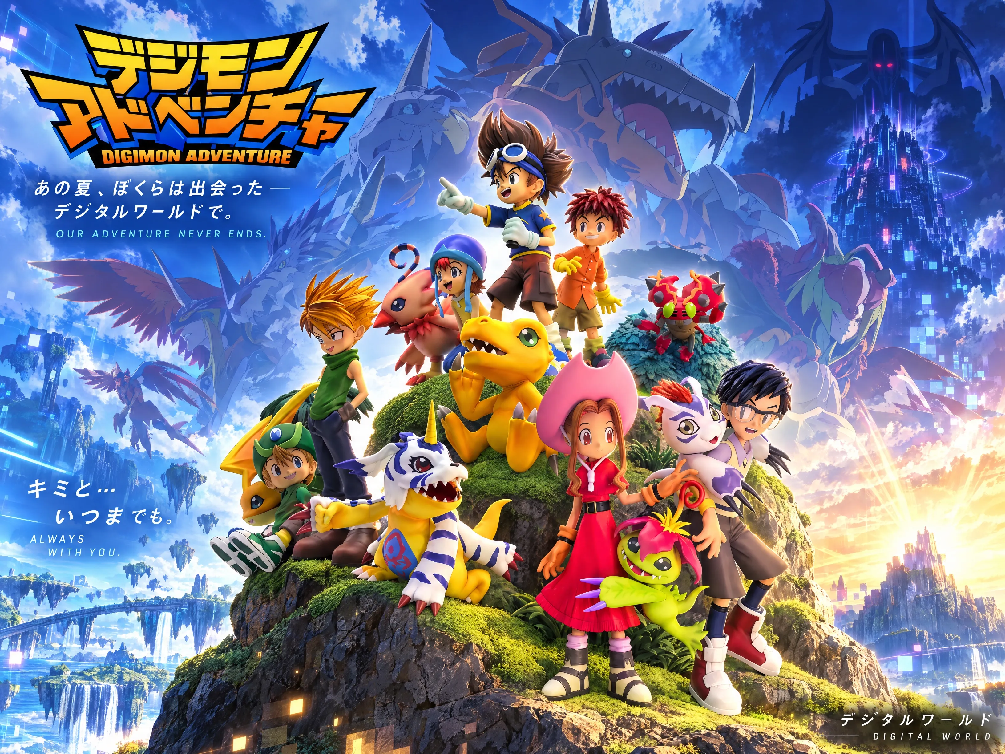 Butterfly Studio - Digimon Adventure Main Cast Gathering Digimon-