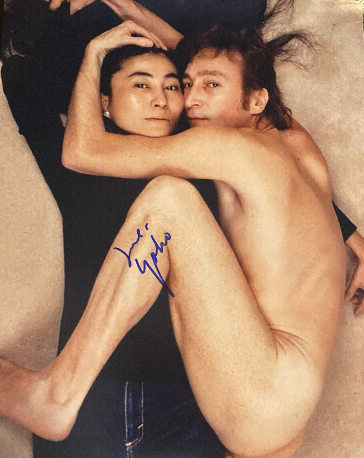 Yoko Ono signed Autographed 8x10 Photo Poster painting The Beatles