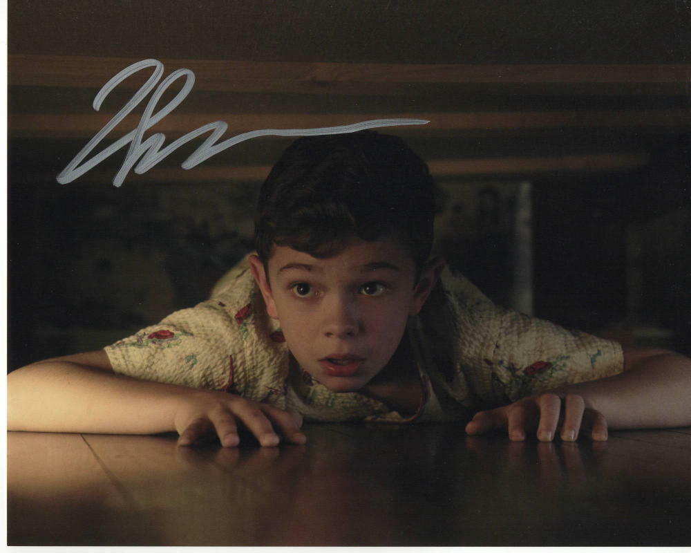 NOAH JUPE SIGNED AUTOGRAPH 8X10 Photo Poster painting - HONEY BOY, A QUIET PLACE, JOHN KRASINSKI