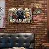 Dogs Welcome - Vintage Metal Signs - 20*30cm/30*40cm - Garden