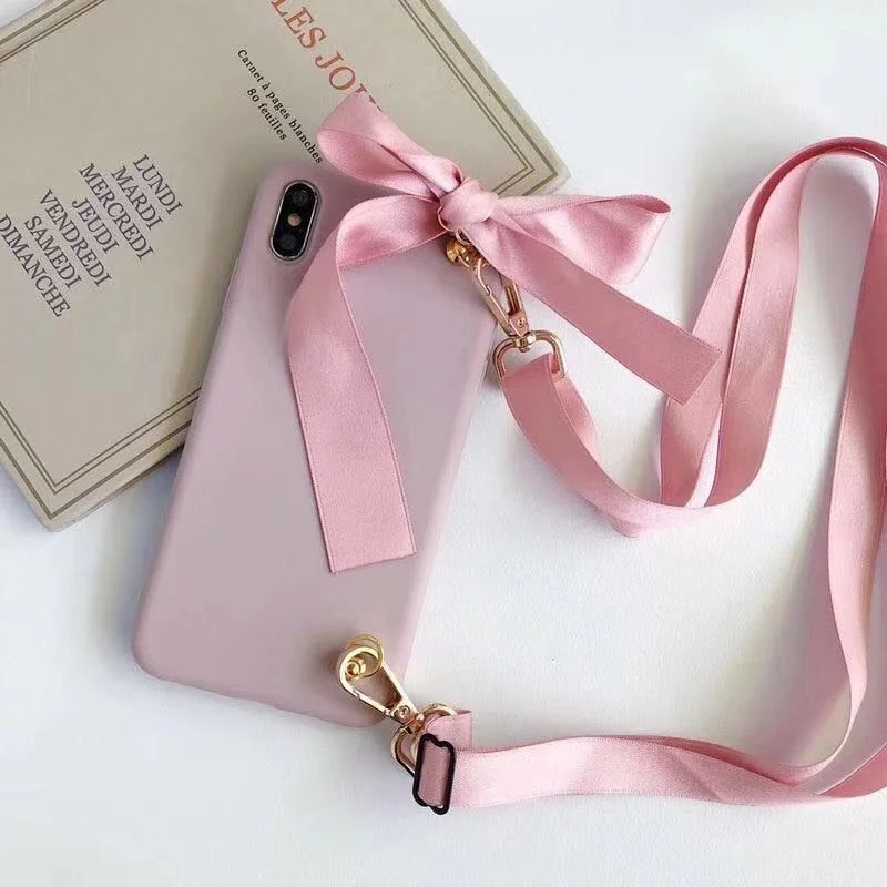 Bowknot Soft Cute Phone Cases For Huawei Honor 9X Lite Pro 9A 9C 9S 8X 8A 8S 8C 7S 7X 7A 10i 20 Lite 30S (1)