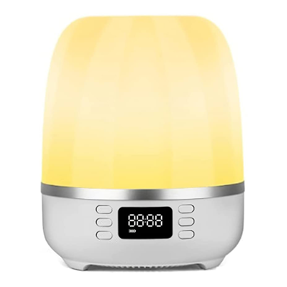 

K5 Bluetooth-Compatible Speaker Projection Alarm Clock LED Desk Night Lamp, 501 Original