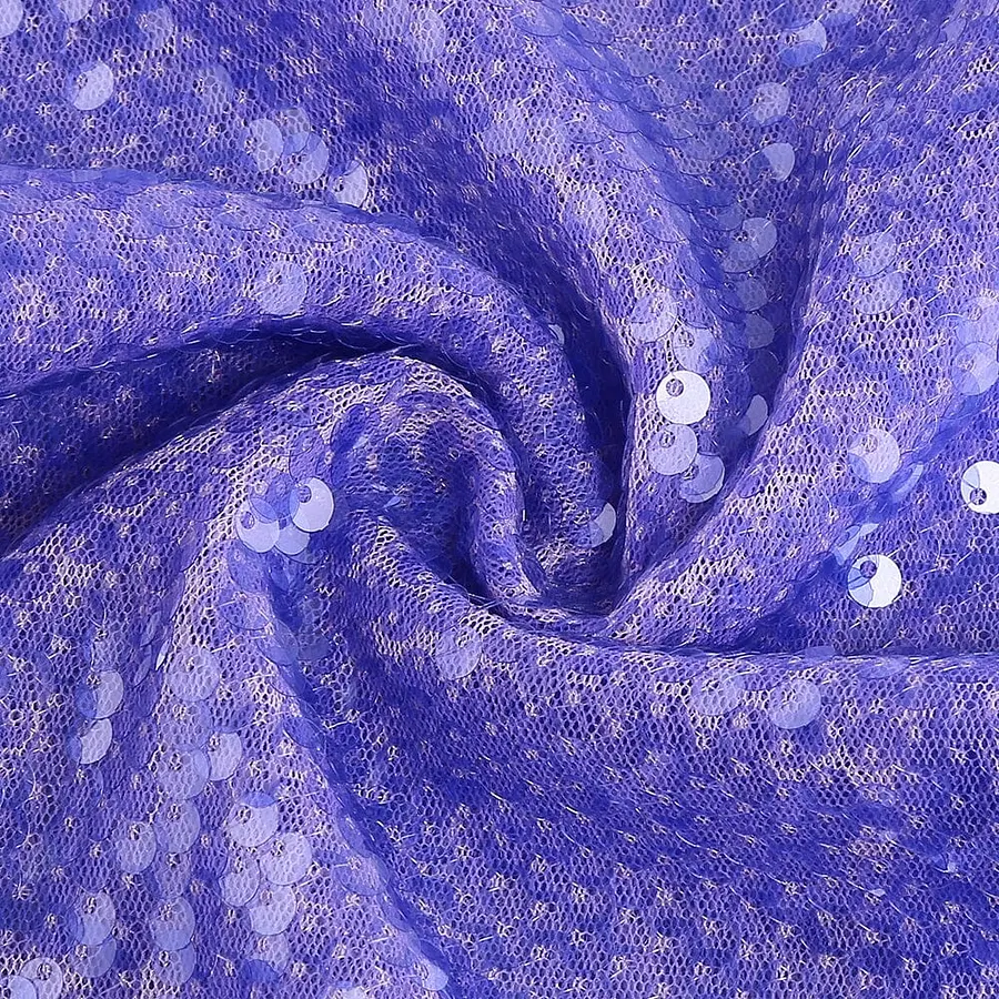 navy blue dress for baby girl Sequin Open Back Maxi Dress in Purple main image 0