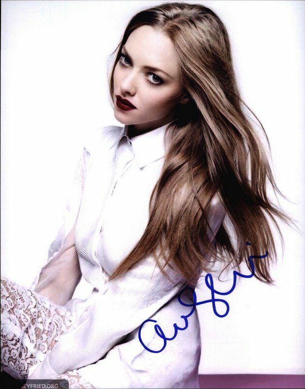 Amanda Seyfried authentic signed celebrity 8x10 Photo Poster painting W/Cert Autographed D2