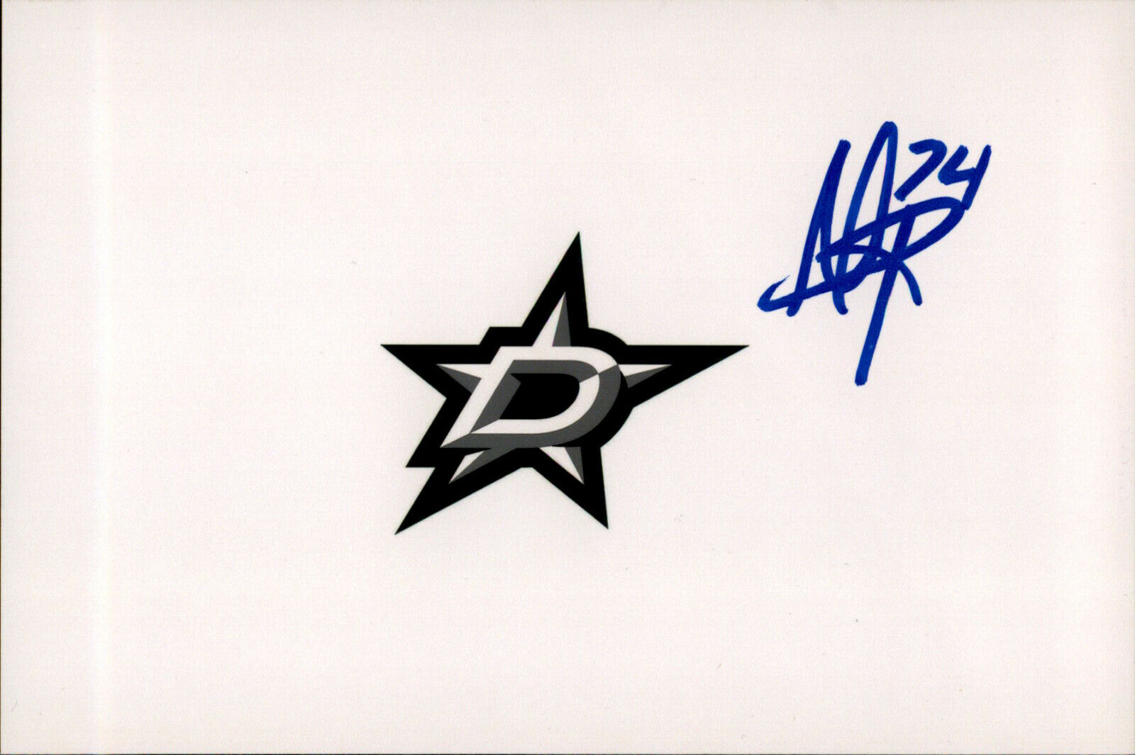 Nicholas Porco SIGNED autographed 4x6 Photo Poster painting DALLAS STARS