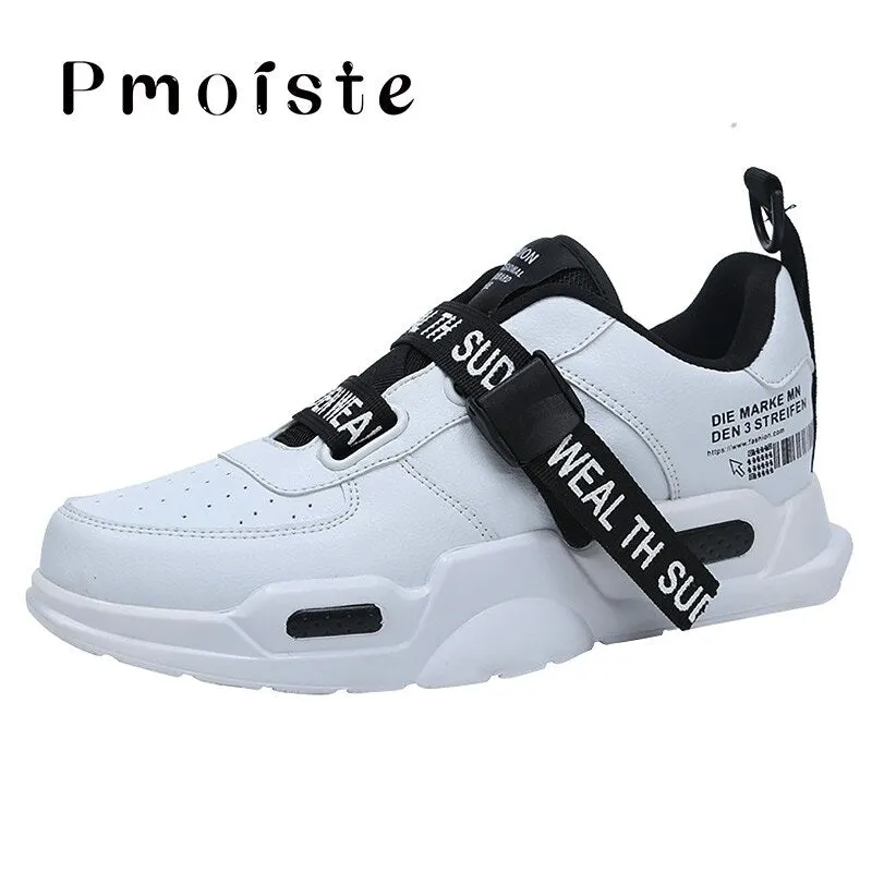 Men's Chunky Sneakers Buckle strap Superstar Casual Shoes Boys Running Shoes Man footwear Trainers vulcanized Green Size 11